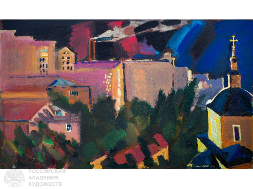 Юбилейная выставка живописи и графики Константина Петрова в Российской академии художеств