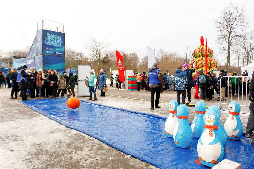 Зимний фестиваль школьного спорта в Лужниках