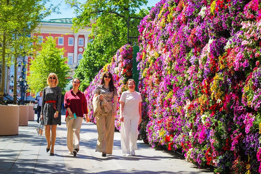 Флагманские площадки фестиваля «Сады и цветы» открылись в центре столицы