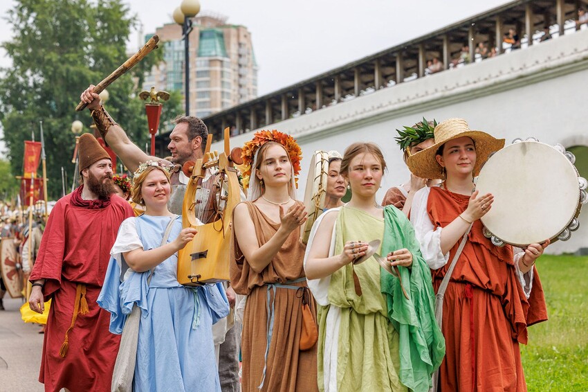История оживает в городских парках в рамках фестиваля «Времена и эпохи»