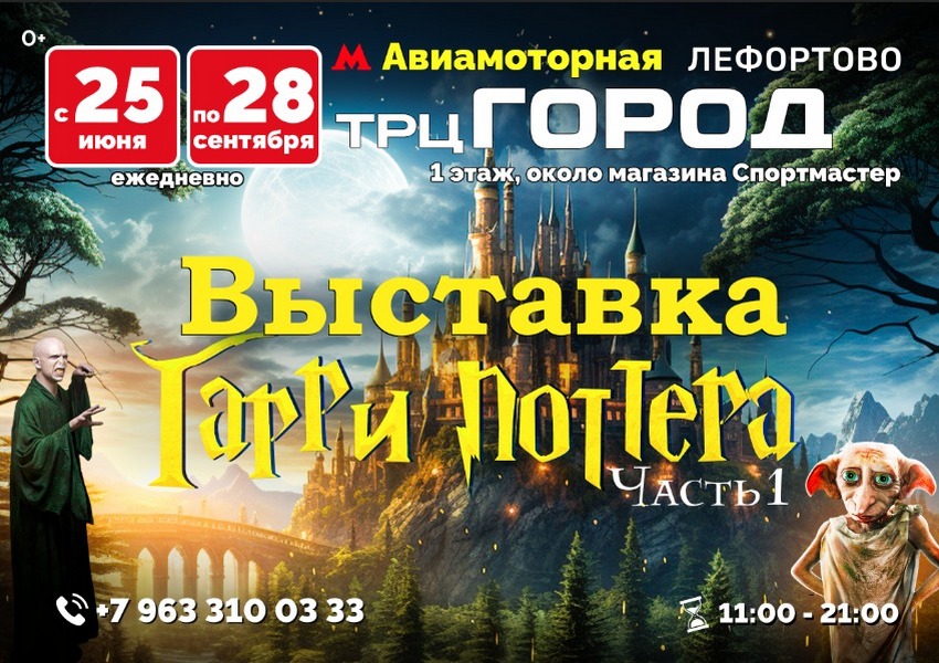 Выставка «Вселенная Гарри Поттера»