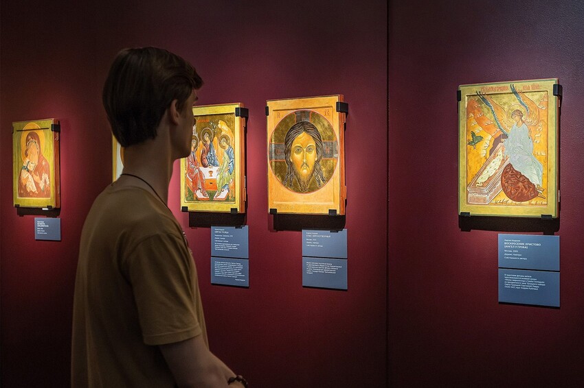 Сокровища божественного мира. Выставка икон Хироко Кодзуки в «Коломенском»