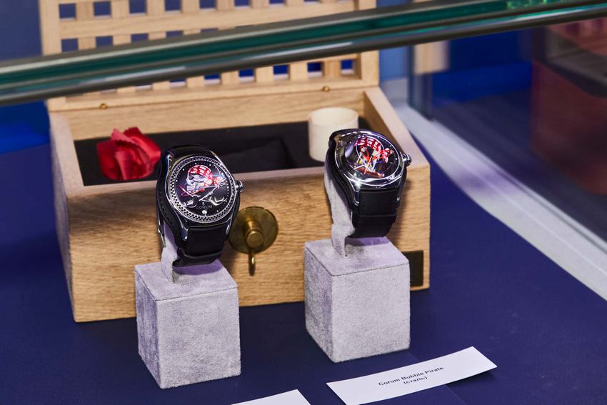 Выставка «Эпатаж и креатив. К 25-летию Corum Bubblе»