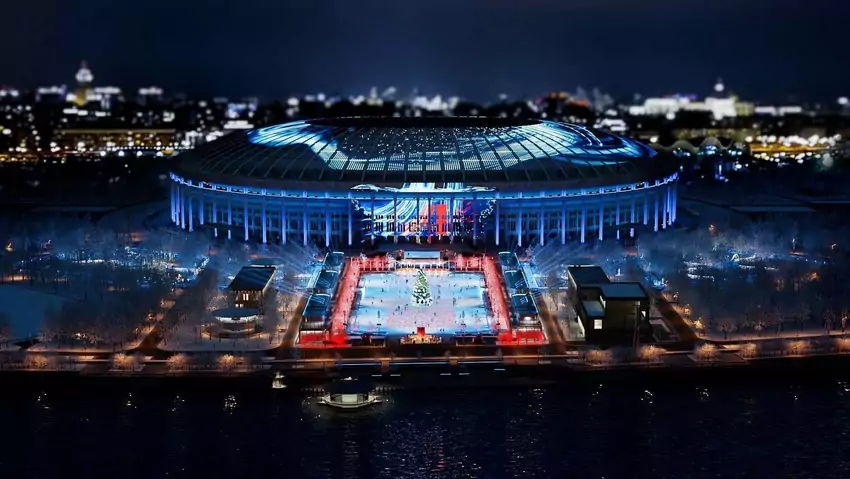 Мультимедийный каток «Лужники» в сезоне 2025-2026