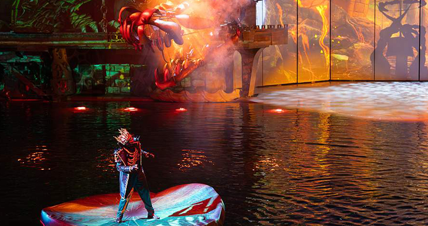 Сказочное водное шоу «Кощей» в Москвариуме