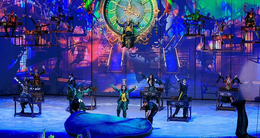 Сказочное водное шоу «Кощей» в Москвариуме