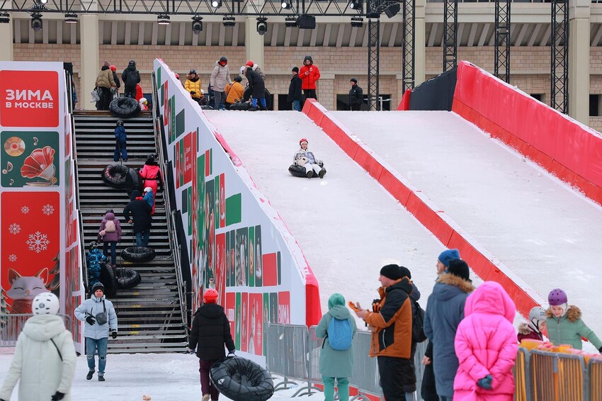 Зимний спортивный фестиваль в «Лужниках» приглашает на семейные спортивные активности