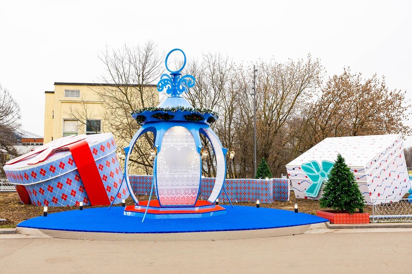 На Воробьевых горах открылась одна из главных площадок проекта «Зима в Москве»