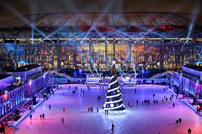 Около 1300 катков будут работать в Москве этой зимой