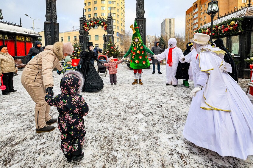 «Путешествие в Рождество» приглашает на программу детских мероприятий