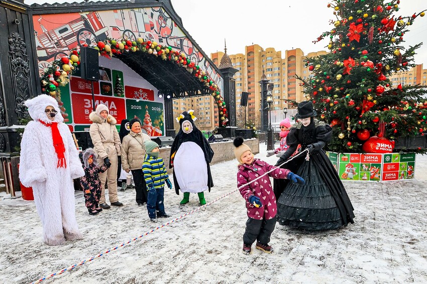 «Путешествие в Рождество» приглашает на программу детских мероприятий
