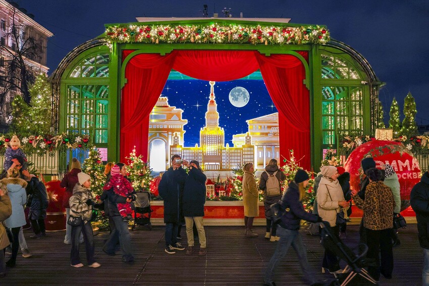 В Москве открылся фестиваль «Путешествие в Рождество»
