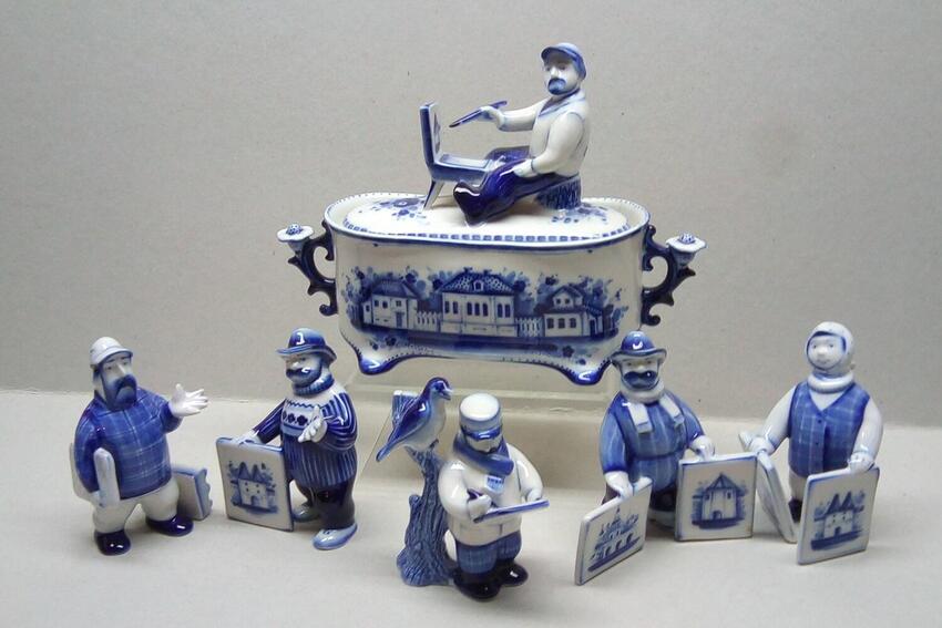 Выставка «Гжель. Времена года»