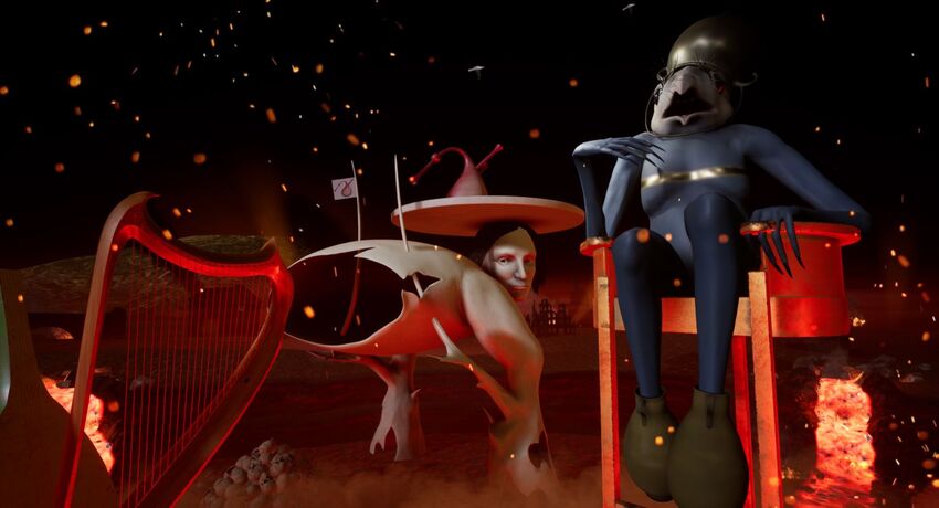 Погружение в Босха: в Москве работает VR-инсталляция по мотивам «Сада земных наслаждений» И. Босха