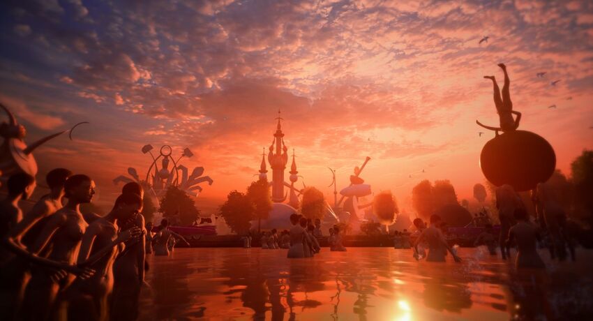 Погружение в Босха: в Москве работает VR-инсталляция по мотивам «Сада земных наслаждений» И. Босха