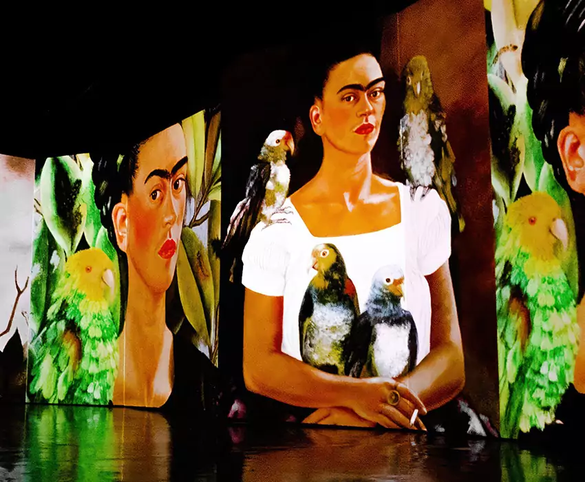 Фотовыставка и иммерсивное шоу «Фрида Кало. Несломленная»