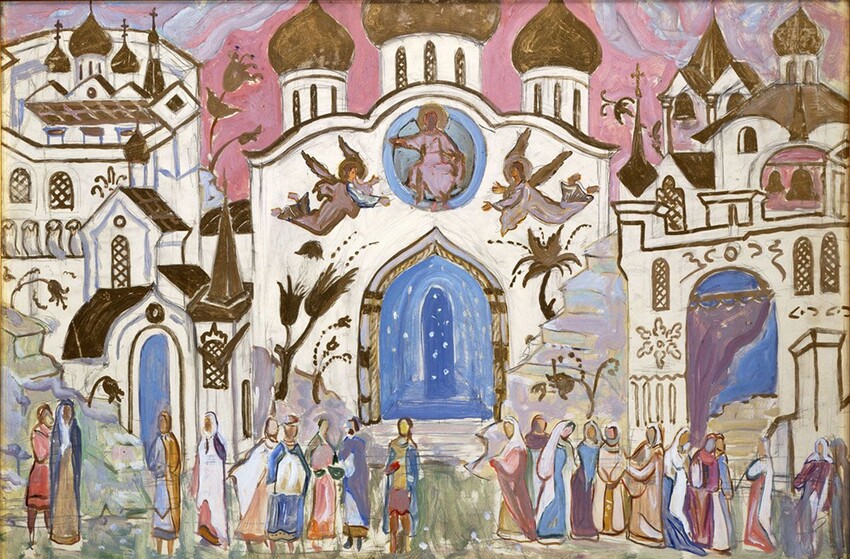 Галерея Ильи Глазунова представит ранние работы и театральные портреты художника