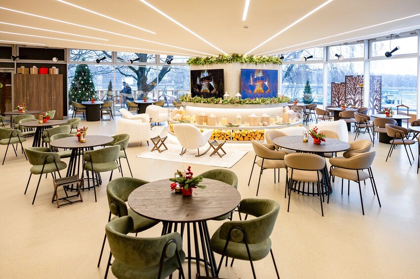 Новогодняя площадка на Воробьевых горах представила программу на зимние каникулы