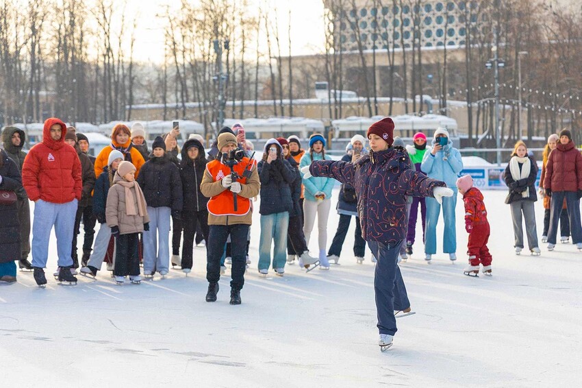 Открытые мастер-классы по фигурному катанию с чемпионами нашей страны 