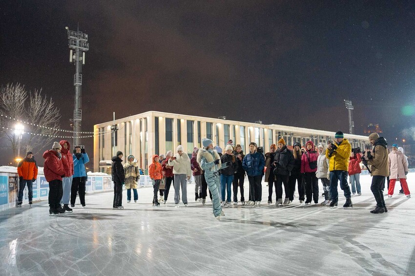 Открытые мастер-классы по фигурному катанию с чемпионами нашей страны 