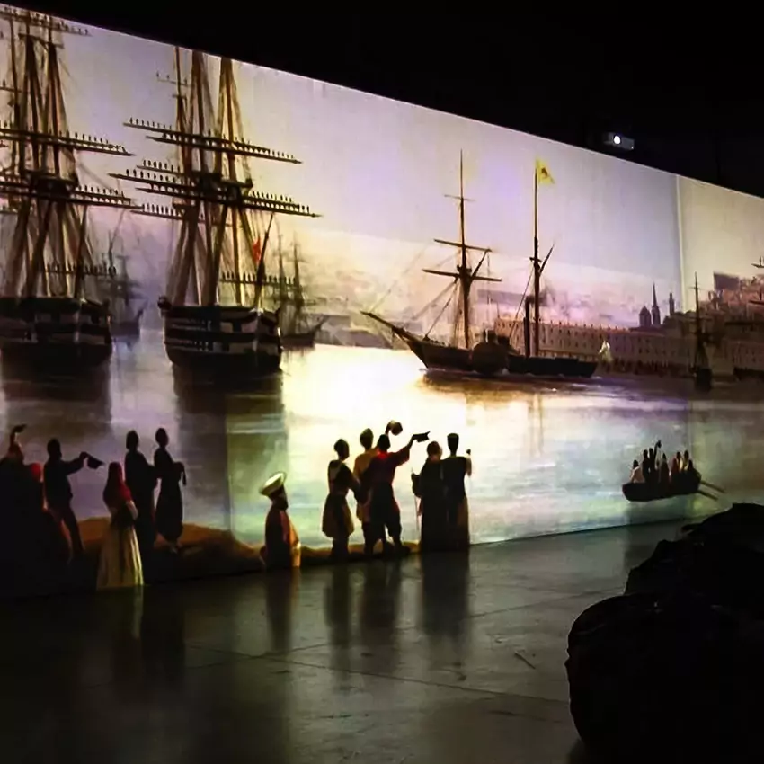 Мультимедийный проект «Айвазовский. Ожившие полотна»