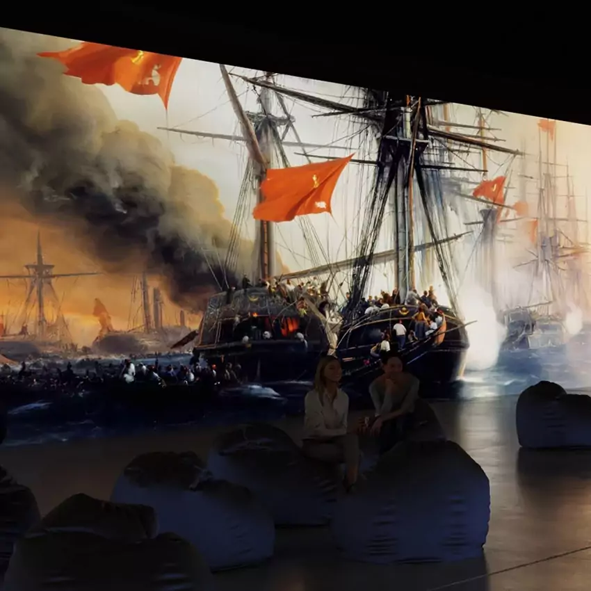 Мультимедийный проект «Айвазовский. Ожившие полотна»