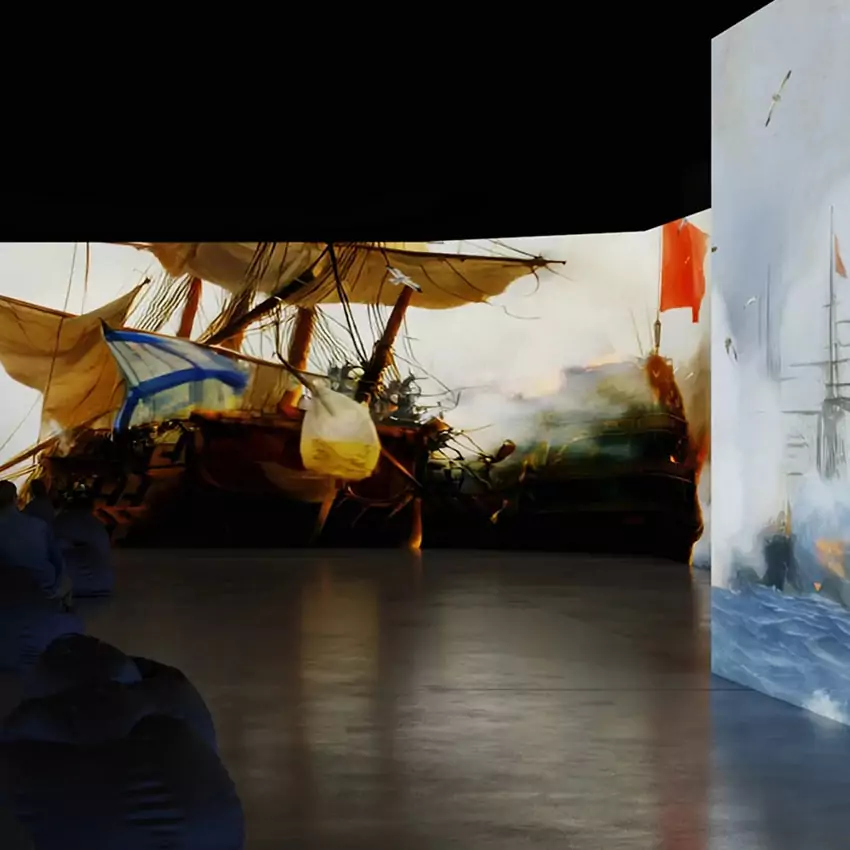 Мультимедийный проект «Айвазовский. Ожившие полотна»