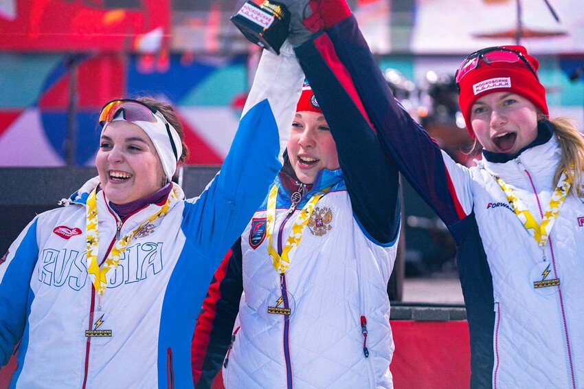 Фестиваль конькобежного спорта «Московские молнии» на ВДНХ