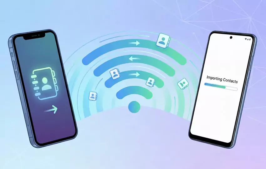Как перенести контакты с Iphone на Android