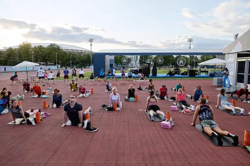 Беговой центр в Лужниках, сезон 2026 года