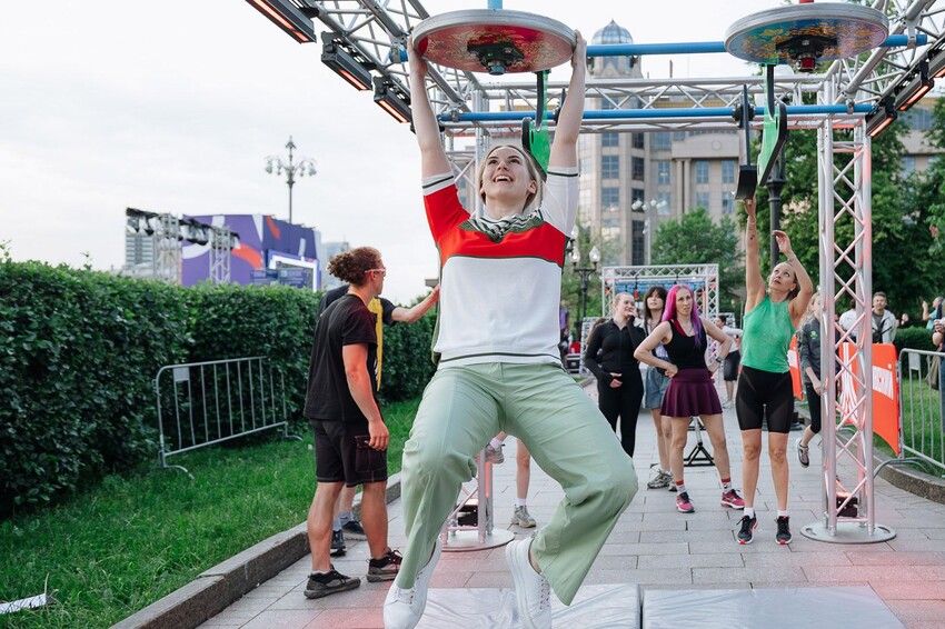На Дне московского спорта можно будет пройти полосу препятствий «Суперниндзя»