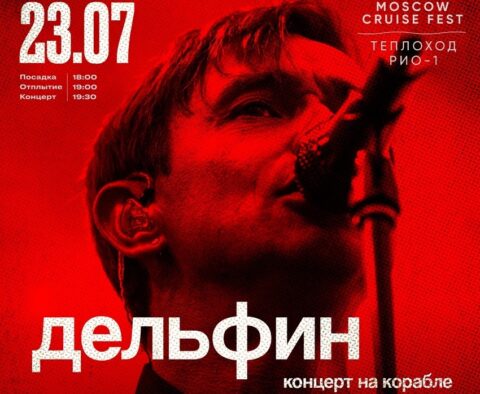 Концерт Дельфина на корабле