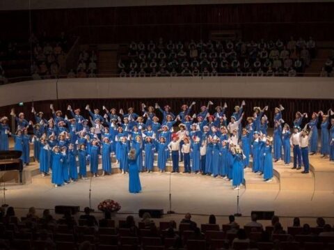 Концерт детской музыкальной хоровой школы «Весна» им. А.С. Пономарева