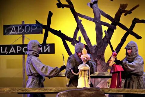 Спектакль «Царевна-лягушка» в Московском театре кукол