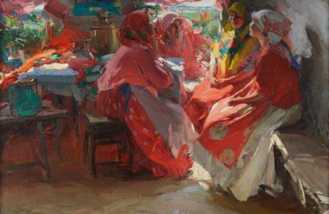 Выставка «Адепты красного. Малявин&Архипов»