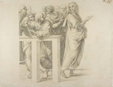 Экспозиция «Александр Иванов – рисовальщик, вдохновленный классикой»