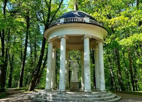 Беседка «Храм Цереры» в парке Царицыно