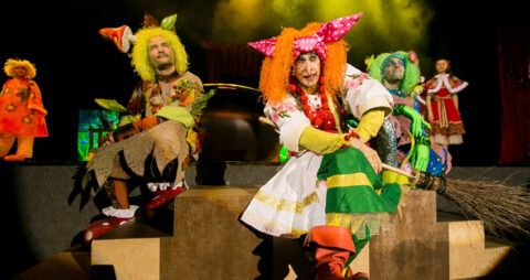 Шоу «Дед Мороз и Баба Яга спасают Новый год»