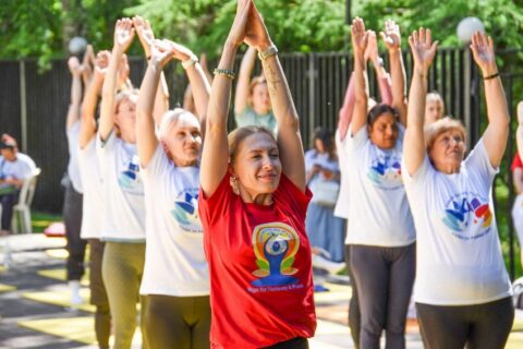 Праздник йоги в Коломенском