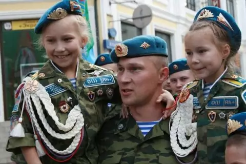 День ВДВ на Красной площади