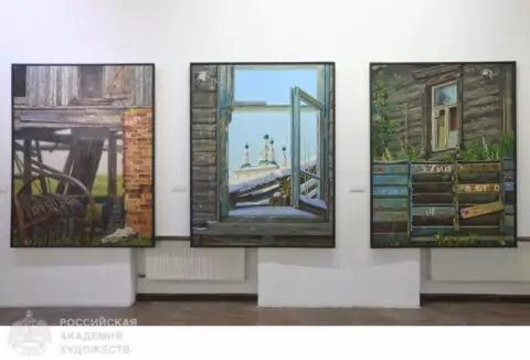 Три поколения живописцев: в Академии художеств открылась выставка «Династия художников Кугачей. Живопись. Реализм»