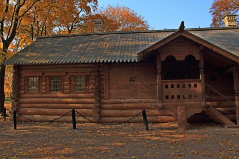 Домик Петра I в Коломенском