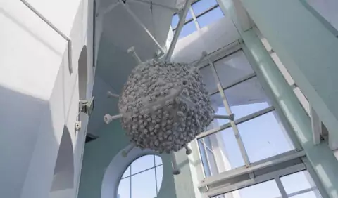 Постоянная экспозиция «Мир вирусов» Дарвиновского музея