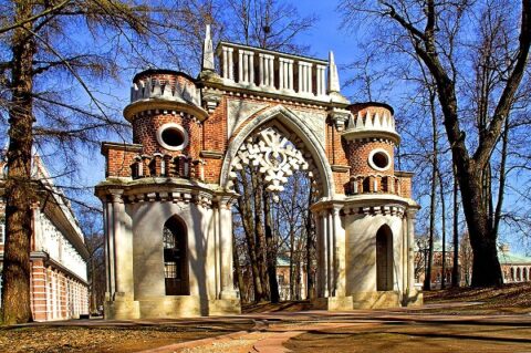 Фигурные (Виноградные) ворота в Царицыно