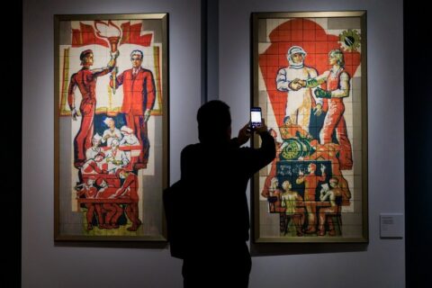 Выставка «‎Искусство в масштабе. Монументальная живопись Москвы»