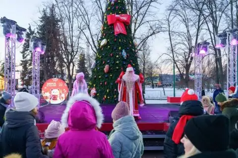 Новогодняя программа «Карусель подарков» на ВДНХ