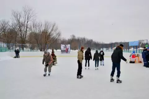 Бесплатный каток в парке Кузьминки