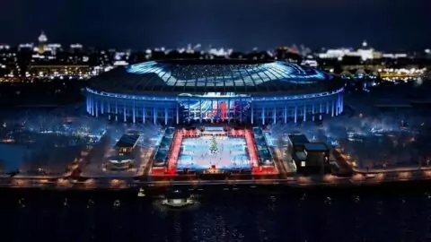 Мультимедийный каток «Лужники» в сезоне 2025-2026