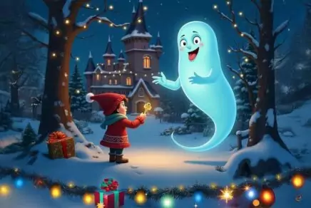 Новогодний спектакль «Кентервильское привидение»