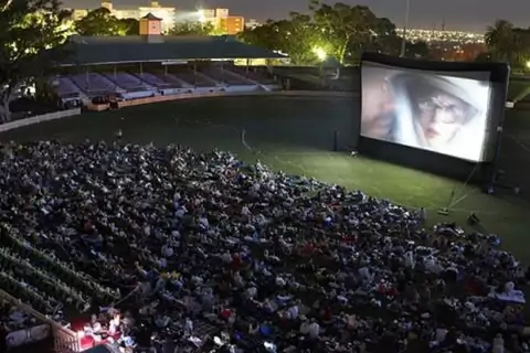 Кинотеатры под открытым небом в парках Москвы